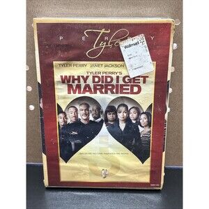 Tyler Perry's Why Did I Get Married - DVD, 2007, Region 1, Full Screen, NEW